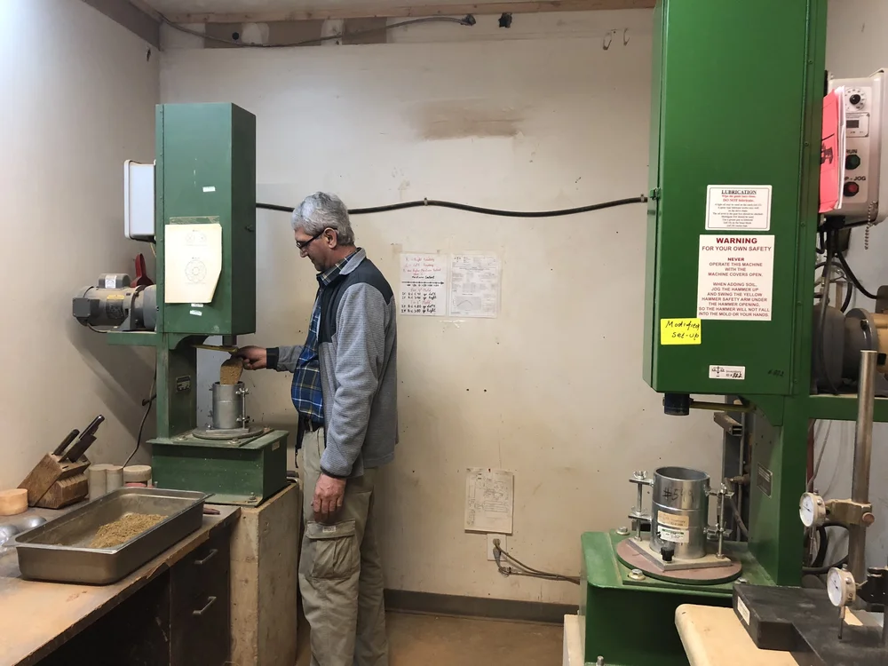 Compaction Testing (Modified Proctor)